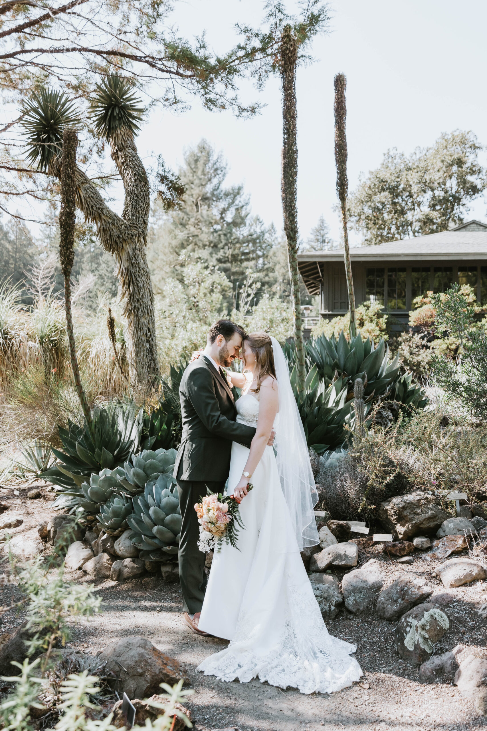 University of California Berkley BOtanical Garden Wedding