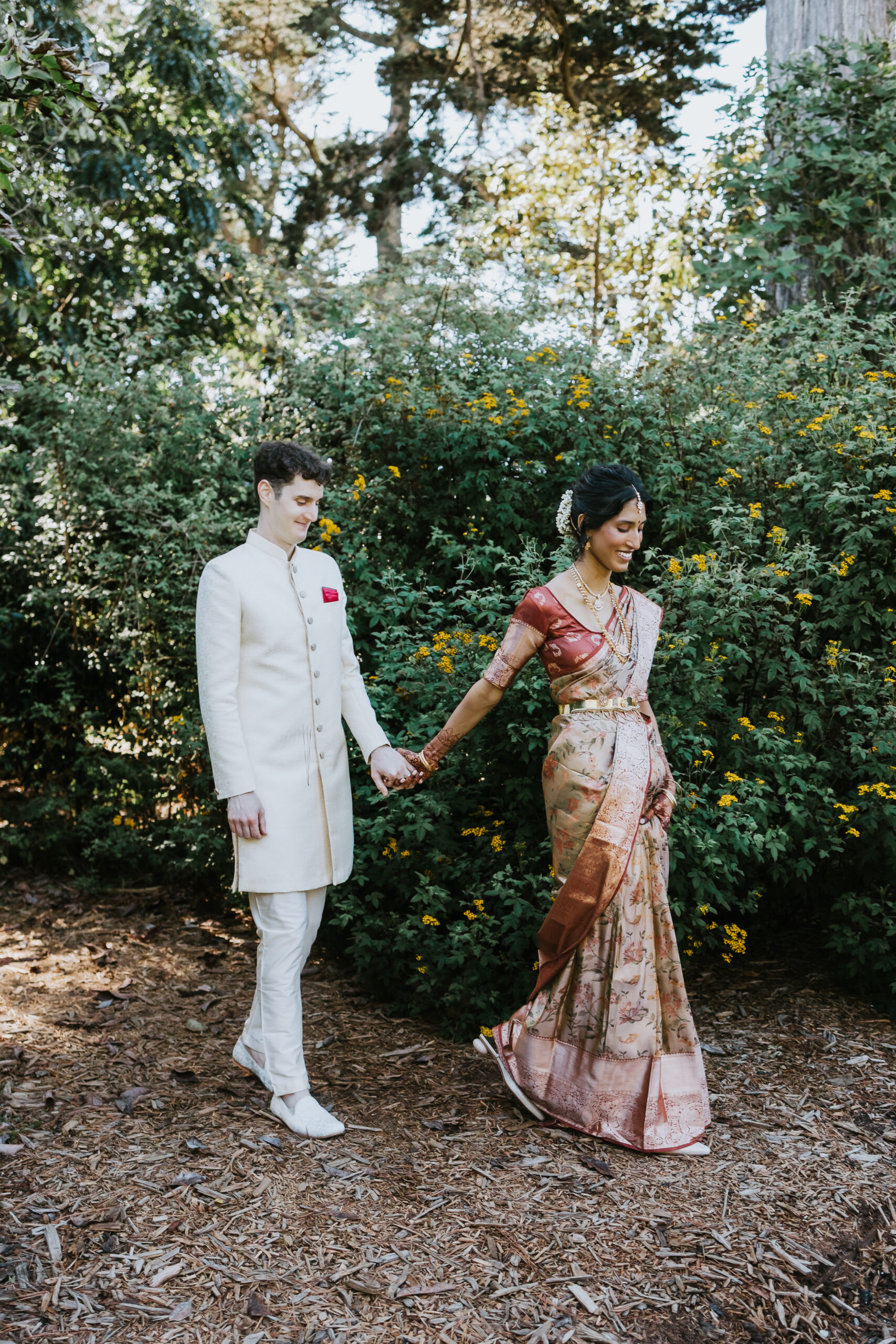 San Francisco garden wedding